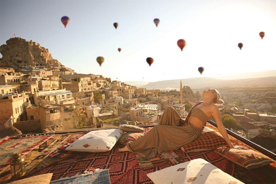 Mak'S Cave House Bed & Breakfast Üchisar Bagian luar foto