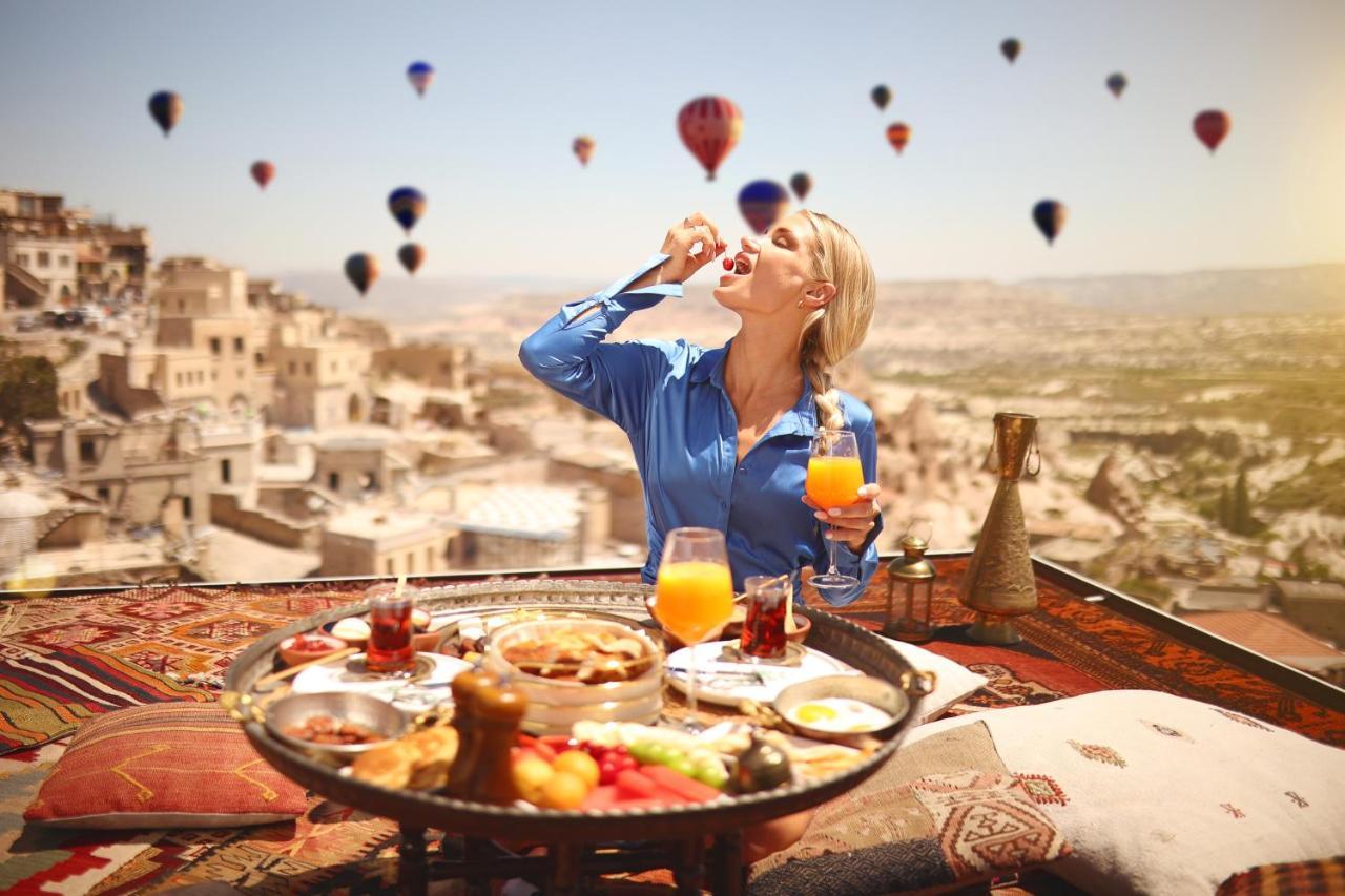 Mak'S Cave House Bed & Breakfast Üchisar Bagian luar foto